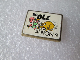 PIN'S    ECOLE   AURON - Administrations