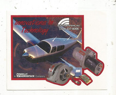 Autocollant , KELLY AEROSPACE Company , Aviation , Electrosystems Inc - Stickers