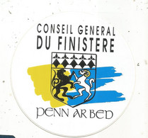 Autocollant , CONSEIL GENERAL DU FINISTERE , Penn Ar Bed - Pegatinas