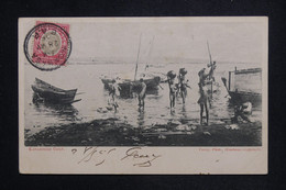 AFRIQUE ORIENTALE - Affranchissement De Mombasa Sur Carte Postale En 1905 Pour La France - L 126920 - África Oriental Británica