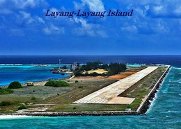 Spratly Islands Swallow Reef Layang-Layang Runway New Postcard - Malesia