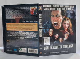 I107019 DVD - OGNI MALEDETTA DOMENICA - Di Oliver Stone - Al Pacino Cameron Diaz - Sports
