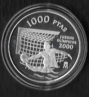 ESPAÑA. AÑO 1999 1000 PTAS PLATA " JUEGOS OLIMPICOS AÑO 2000" -  Collezioni