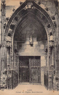 CPA - 14 - CAEN - Portail De L'église Saint Sauveur - Art Gothique - Caen