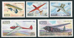 SOVIET UNION 1982 Gliders MNH / **.  Michel 5202-06 - Nuevos