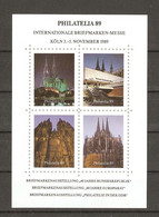 Allemagne Fédérale 1989 - Erinnophilie - Vignette Philatelia 89 - Koln MNH - Briefmarkenausstellung - Unused Stamps