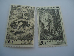 CZECHOSLOVAKIA    MNH STAMPS PAINTINGS  PAINTING - Crete