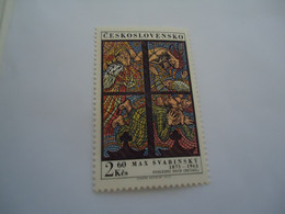 CZECHOSLOVAKIA   MNH STAMPS PAINTINGS  PAINTING Max Svabinsky - Crete