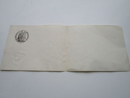 PAPIER TIMBRÉ  5 Cent. - De 100F. Et Au Dessous - Philigrane 1888 - Briefe U. Dokumente