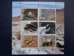 TATARSTAN 2003 BLOC 6 TIMBRES - TORTUES DIVERSES - Unused Stamps