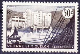 Saint Pierre Et Miquelon YT 349 Mi 376 Année 1955 1956 (Used °) (Neuf Sans Gomme) Bateau - Boat - Gebraucht