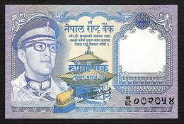 NEPAL  P22  1 RUPEE 1974 Signature 8  UNC. - Népal