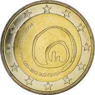 SLOVENIA   2013  2  EURO  GROTTE DI POSTUMIA  FDC - Slovenia