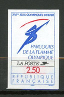 AH-26  France Non Dentelé N° 2732a  ** Luxe  Jeux Olympiques 1992    A Saisir !!! - 1991-2000