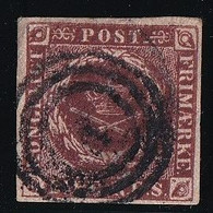 Danemark N°2 - Oblitéré - TB - Used Stamps