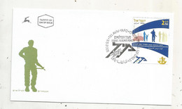FDC , Premier Jour, Day Of Issue , ISRAEL, TEL AVIV - YAFO,  Israel Reserve Force , Militaria, 2005 - FDC