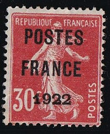 France Préoblitéré N°38 - Neuf Sans Gomme - TB - 1893-1947