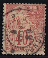 Inde - Colonies Générales N°57 Oblitéré Pondichery - B/TB - Usados