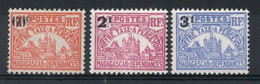 MADAGASCAR Timbres Taxe N°17* à 19* Neufs Charnières  TB Cote 6€00 - Portomarken