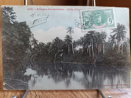 CPA  -  CÔTE D'IVOIRE - La Rivière Bia  (1912) , Afrique Occidentale..(S29-22) - Côte-d'Ivoire