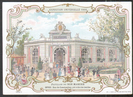 Chromo  Au Bon Marché, MI 81, 173x124mm, Exposition De 1900, Pavillon Du Bon Marché - Au Bon Marché