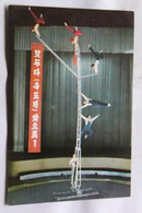 Delcampe - Cpm, Le Cirque National De Pyongyang, Acrobatie Sur La Grue, Corée Du Nord - Korea (Nord)