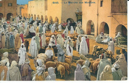 Delcampe - La Marché Aux Moutons, Unbekannter Ort, Nicht Gelaufen - Märkte