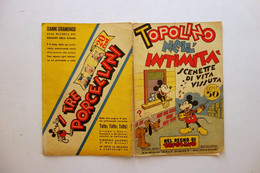 Topolino Nell'Intimità Scenette Di Vita Walt Disney Mondadori Albo N. 3 1935 - Other