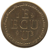 DIV - EC0010.3 - 1 ECU  EUROPA III - 1993 - Euros Of The Cities