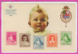 277386 / Bulgaria Stamps Pictures - 1939 Bulgarian Youth Red Cross - Sanitary Aircraft Purchase Fund Birth Of The Prince - Croix-Rouge