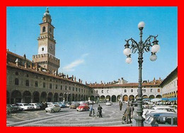 CPSM/gf  VIGEVANO (Italie)  Place Ducale Et Tour Des Bramante...O1168 - Vigevano