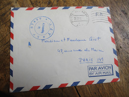 A F N  Sp 87499  Guerre Algerie Lettre En Franchise Postale - Guerre D'Algérie