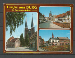 Deutschland BURG , Gesendet 1998, Mit Briefmarke - Burg