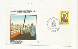 FDC , Premier Jour, ECUADOR, CUENCA , 1985, Visita Pastorale Di Giovanni Paolo II - Ecuador