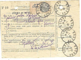 Redevance Radio 1935 / 5 Cachets De Golbey 88 Vosges - Briefe U. Dokumente