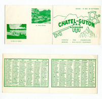 Calendrier 1955 / Châtel-Guyon (63 Puy-de-Dôme) - Small : 1941-60