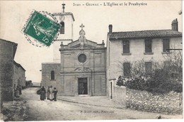 CPA13- GIGNAC- L'Eglise Et Le Presbytère - Other & Unclassified