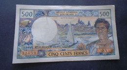 NEW CALEDONIA, P 60a ,  500 Francs ,  ND 1969 ,  Almost UNC Presque Neuf - Nouméa (New Caledonia 1873-1985)