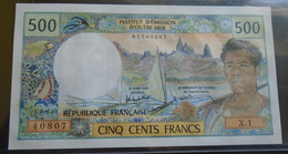 NEW CALEDONIA, P 60e ,  500 Francs ,  ND 1989 ,  UNC Neuf - Nouméa (New Caledonia 1873-1985)