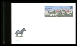 USA - Cartolina Intero Postale -  HEARST CASTLE  -  SAN SIMEON - 1981-00