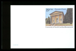 USA - Cartolina Intero Postale -  PLAYMAKERS THEATRE - 1981-00