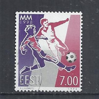 ESTONIA 1998 - WORLD CUP FOOTBALL - USED OBLITERE GESTEMPELT USADO - 1938 – Frankrijk