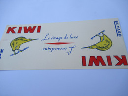 Buvard Publicitaire/Cirage -Encaustique/KIWI / Le Cirage De Luxe /Vers 1950-1960         BUV636 - Produits Ménagers