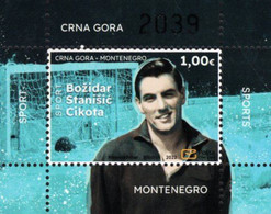 Montenegro - 2022 - Sport - Bozidar Stanisic Cikota, Water Polo Player - Mint Souvenir Sheet - Montenegro