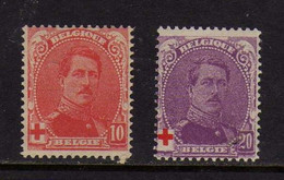 Belgique  - Croix - Rouge - Neufs** - MNH - 1914-1915 Croix-Rouge