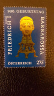 Austria 2022 Autriche 900th Birthday Frederick I Barbarossa Staufer Emperor 1v Mnh - Ungebraucht
