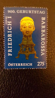 Austria 2022 Autriche 900th Birthday Frederick I Barbarossa Staufer Emperor 1v Mnh - Nuevos