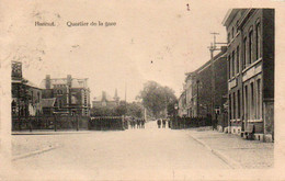 Hannut Quartier De La Gare Voyagé En 1919?? - Hannuit