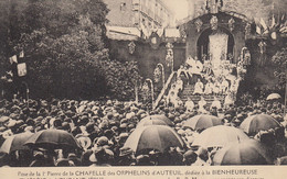 CHAPELLE Des ORPHELINS D'AUTEUIL: Pose De La 1ère Pierre -  (courrier De L'Abbé BROTTIER Directeur) - Inwijdingen