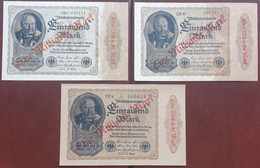 GERMANY - EINE MILLIARDE MARK  1922,23  - :P-113  AUNC - DIVERSI VARIANTI - 1 Mrd. Mark